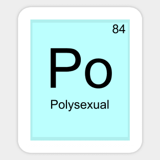 Polysexual Element Sticker